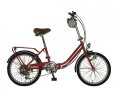 MICHIKO LONDON 20ｲﾝﾁ折畳自転車 外装6段 MLK-206-7