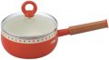 チャオ片手鍋(18cm)トマトレッド 