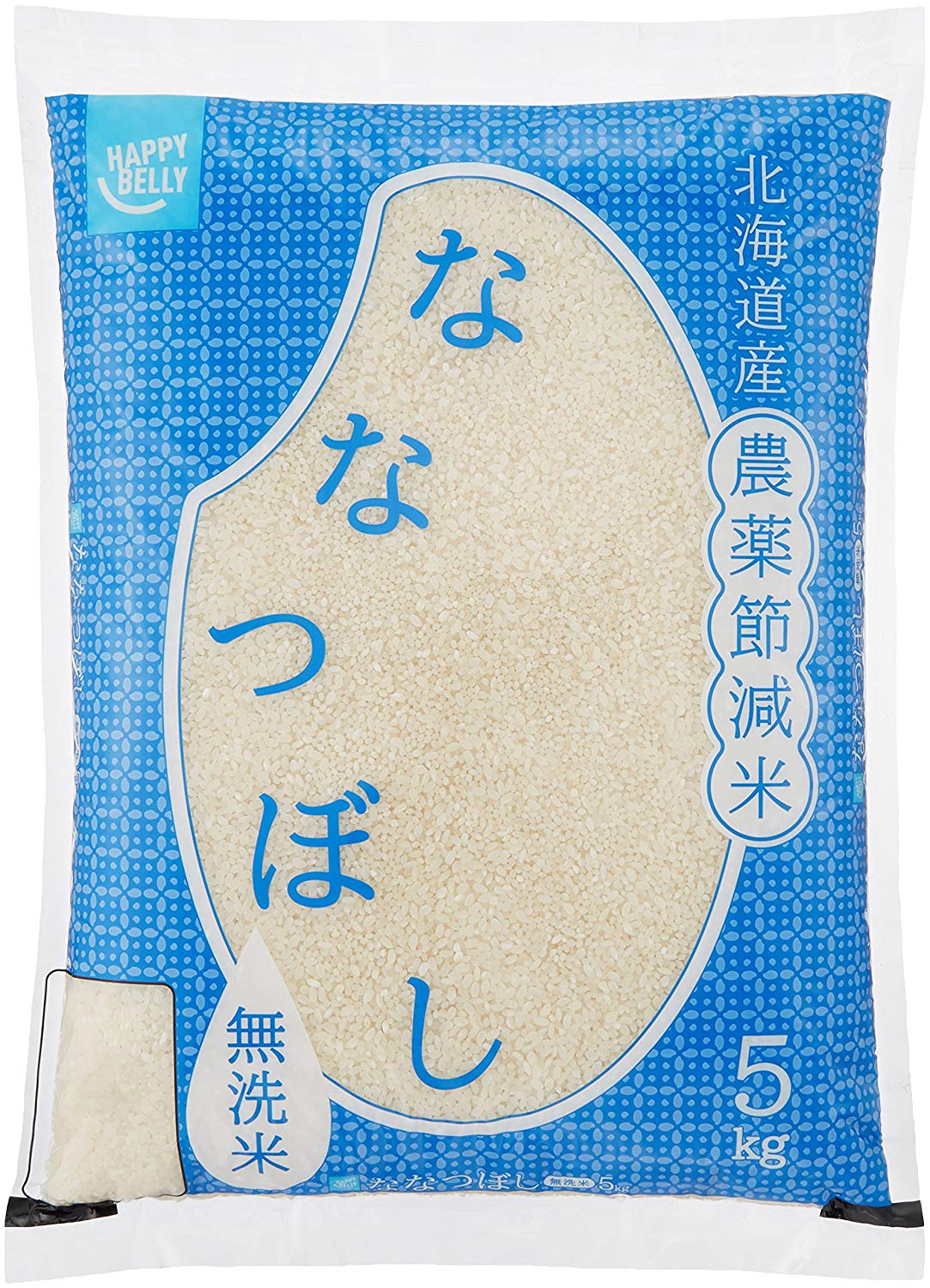 北海道産 無洗米 農薬節減米 ななつぼし 5kg 