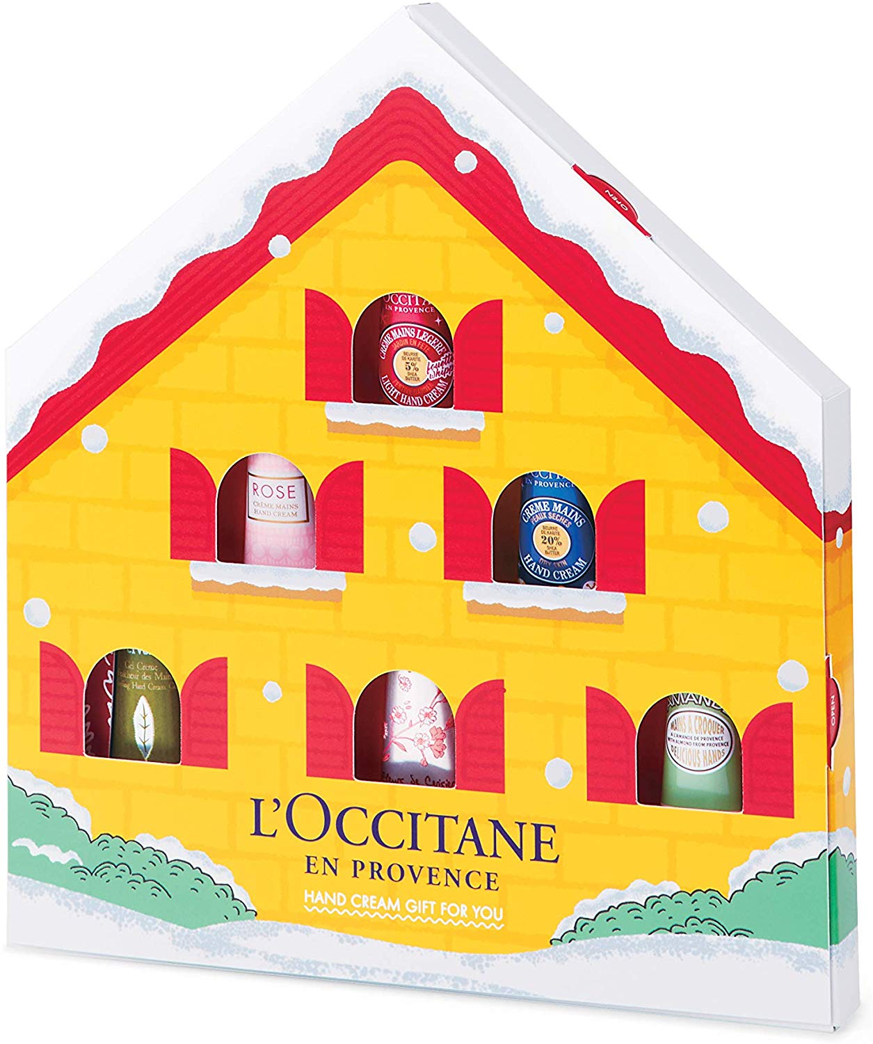 19クリスマス限定 ロクシタン L Occitane ハンドクリーム Gift For You ハンドクリーム 10ml 6個 セット Dice ディーチェ